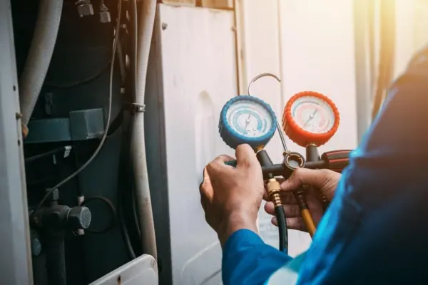 AC Gas Leak Detection