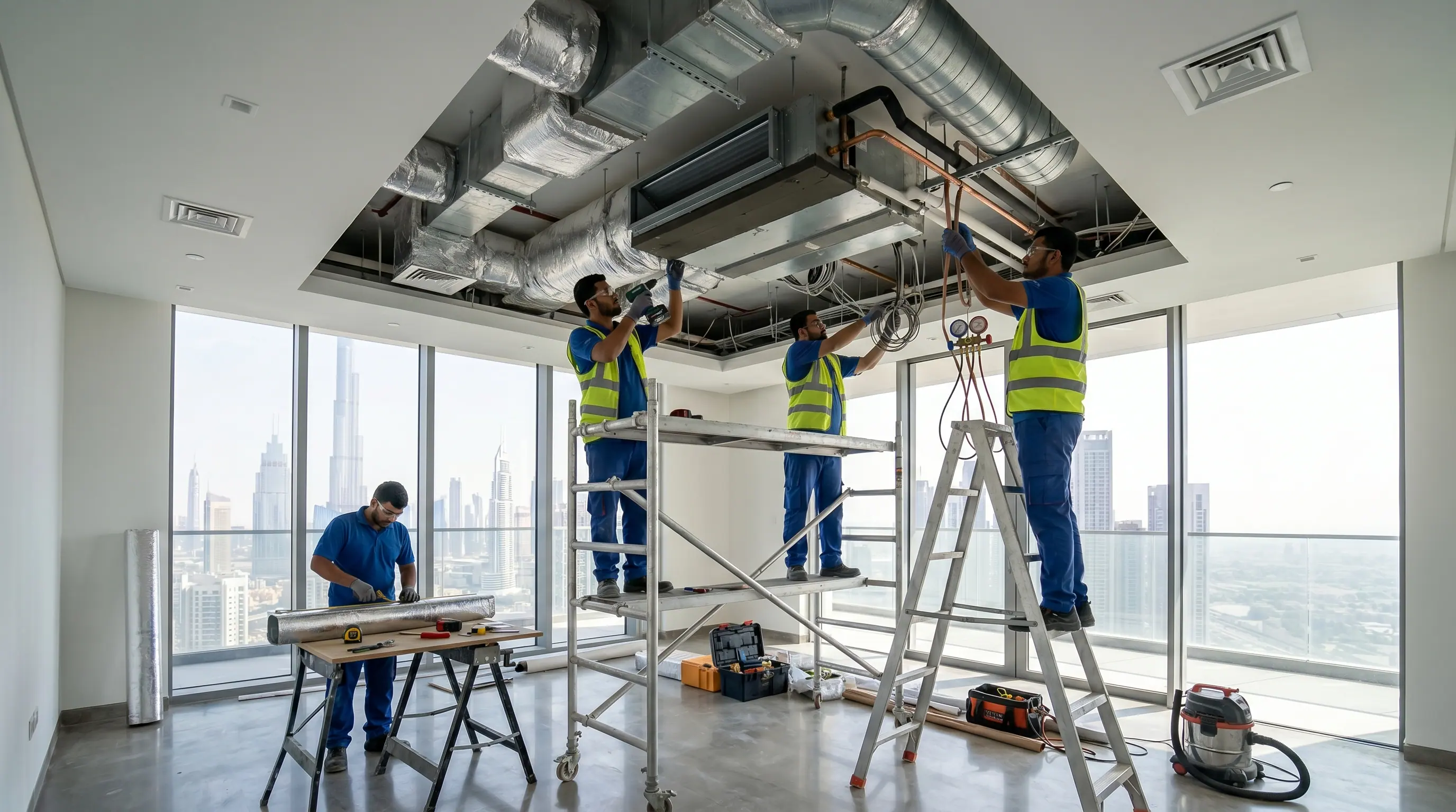 Central AC Installation